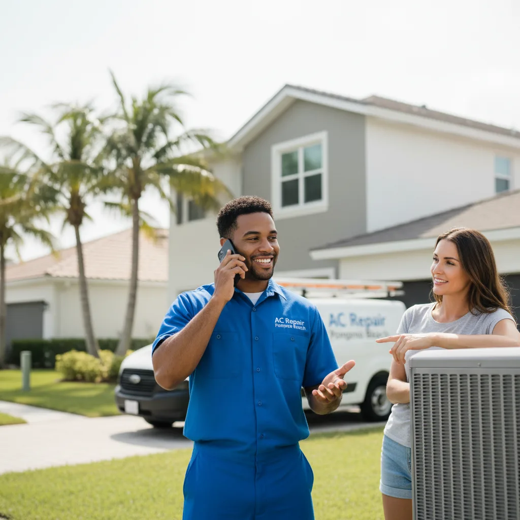 AC Repair Pompano Beach customer support in Quitman